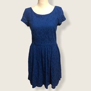 B. Darlin Blue Lace Dress
